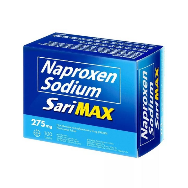 SARIMAX Naproxen Sodium 275mg FilmCoated Tablet 1's price in the